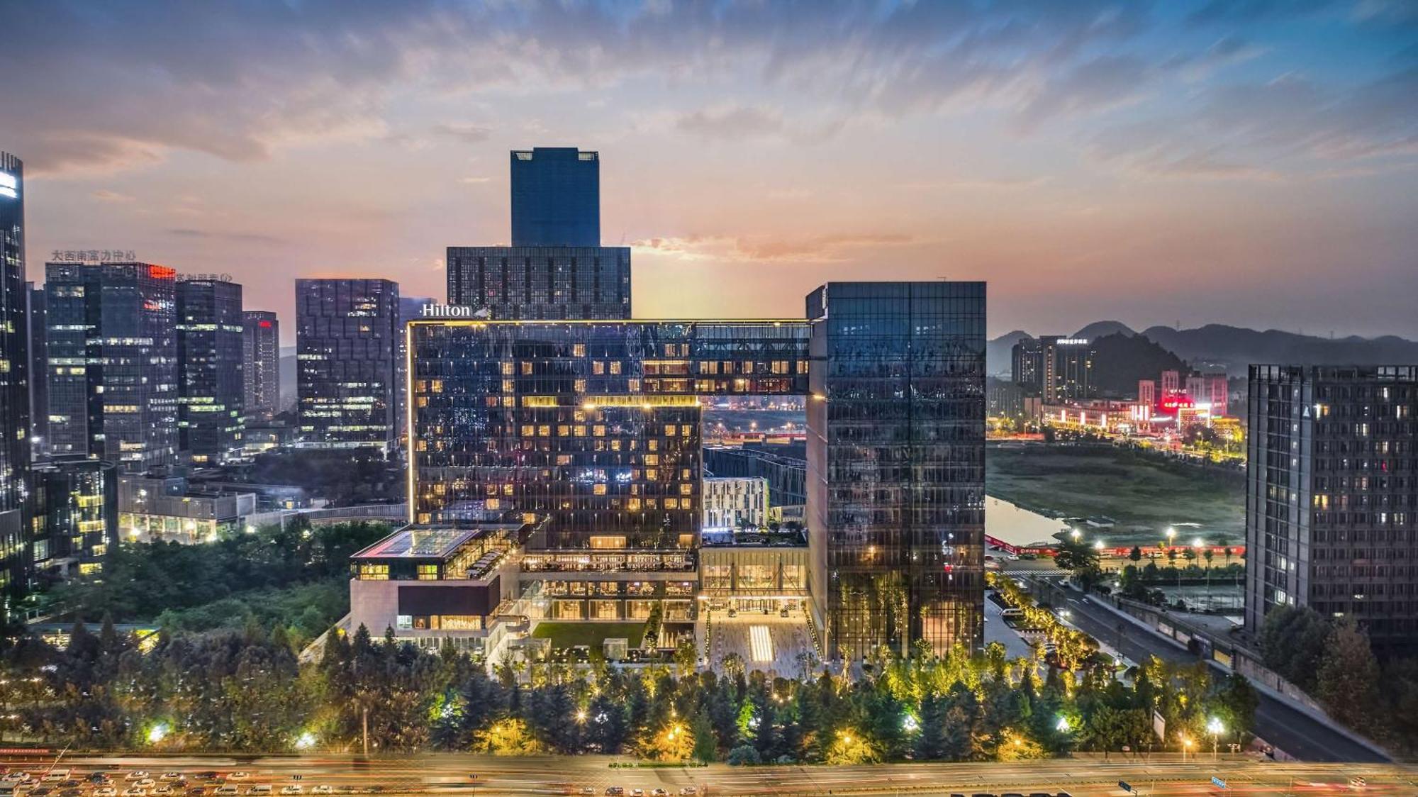 Hilton Guiyang Hotel Guiyang  Bagian luar foto
