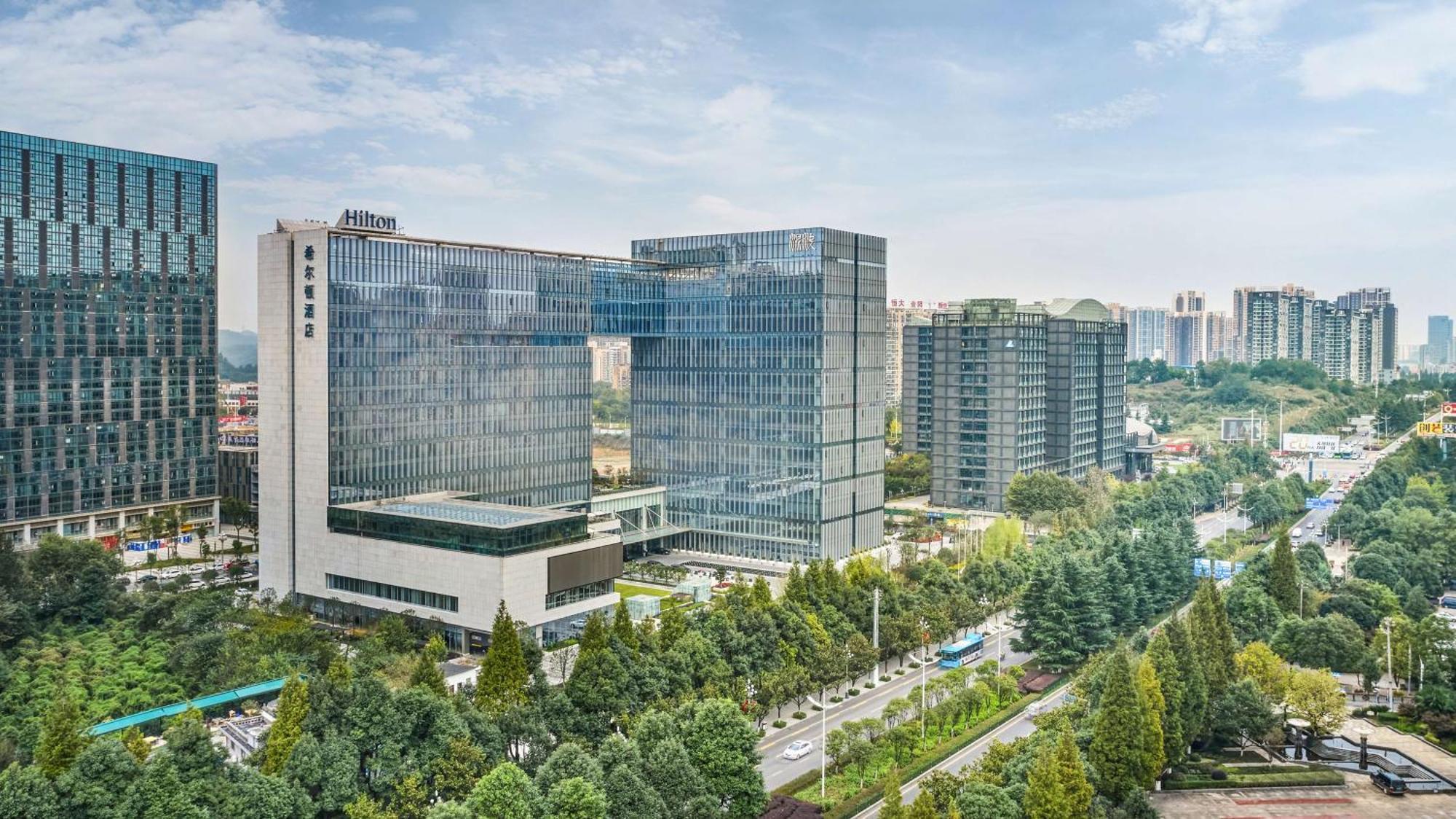 Hilton Guiyang Hotel Guiyang  Bagian luar foto