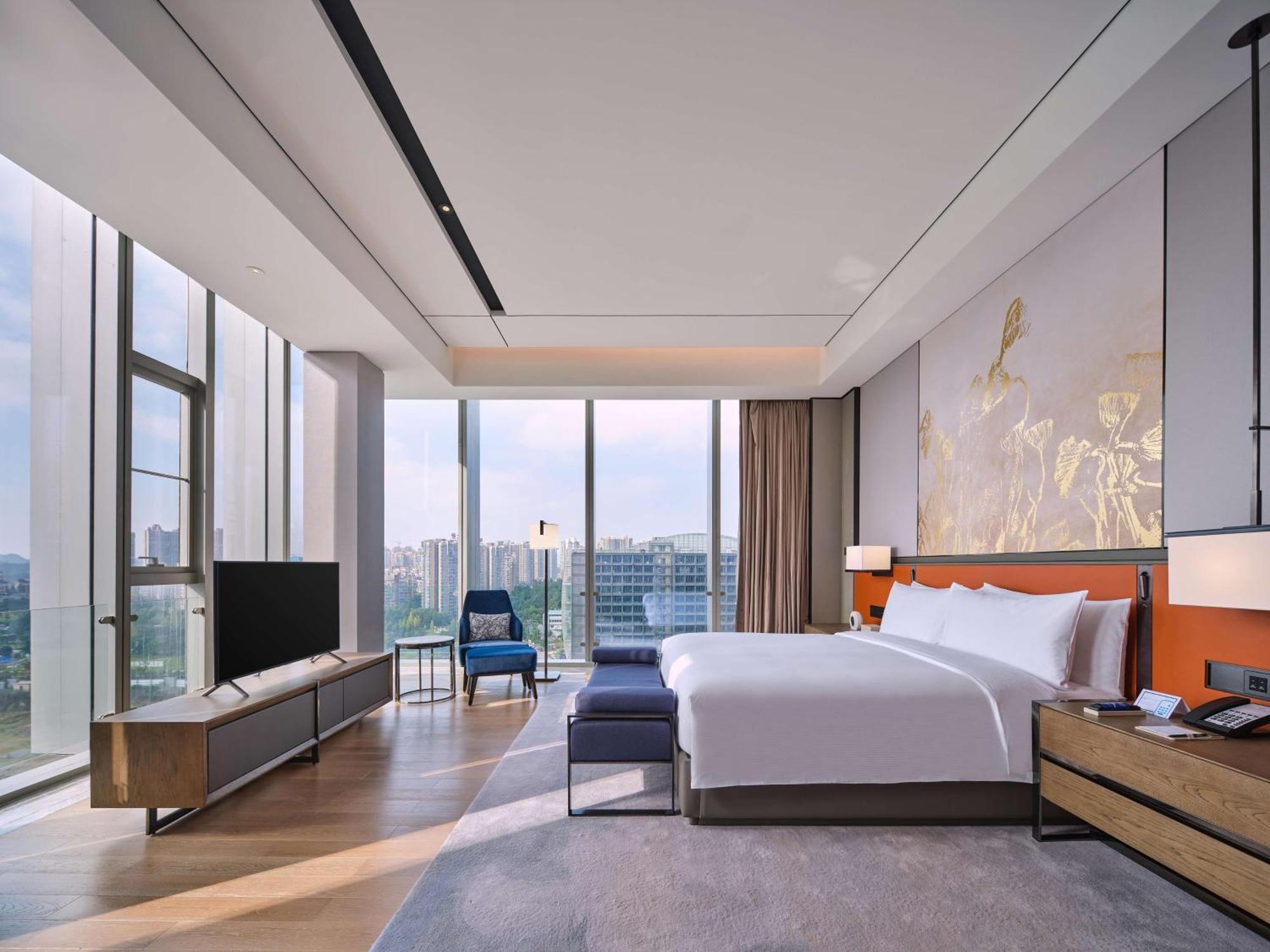 Hilton Guiyang Hotel Guiyang  Bagian luar foto